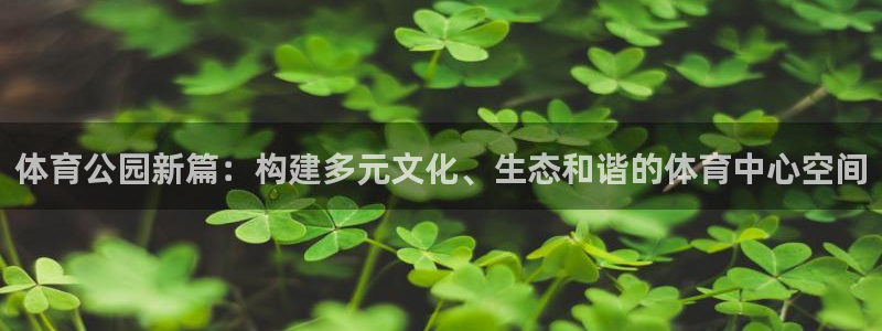 凯捷体育招商电话是多少啊：体育公园新篇：构建多元文化