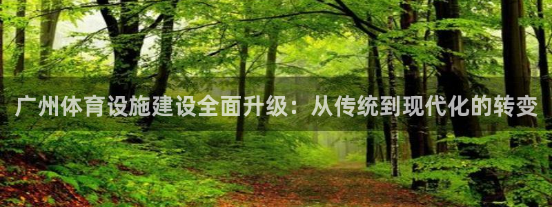 注册凯捷体育：广州体育设施建设全面升级：从传统到现代化的转变