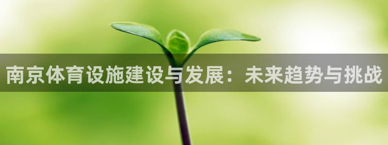 凯捷体育娱乐40996：南京体育设施建设与发展：未来