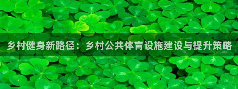 凯捷体育招商电话号码查询：乡村健身新路径：乡村公共体