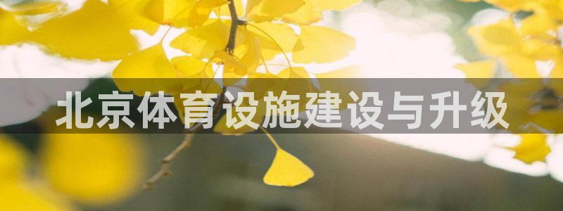 凯捷体育软件：北京体育设施建设与升级 